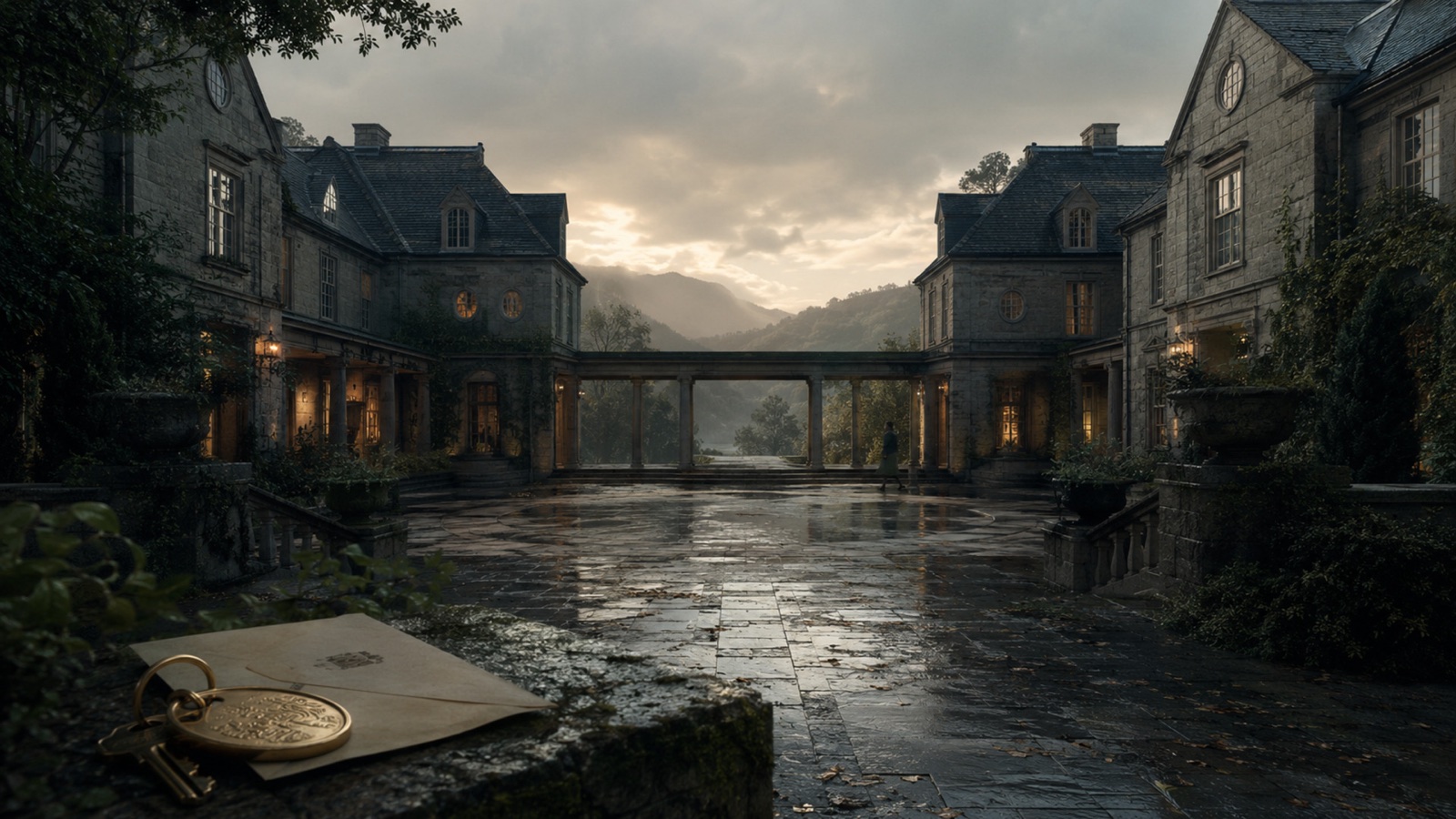 Appalache Estate interactive prototype launch screen.